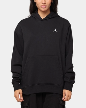 Jordan Essentials Fleece Pullover Black/Black/White Sustain