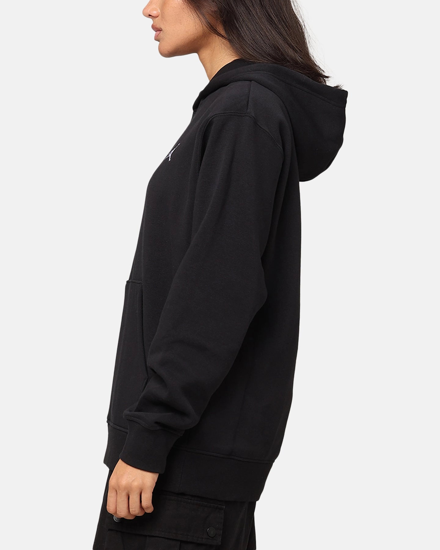 Jordan Essentials Fleece Pullover Black/Black/White Change