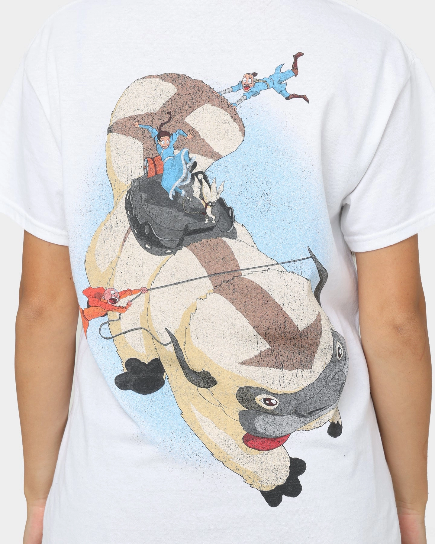 MultipurposeCuffs Goat Crew x Avatar: The Last Airbender Vintage T-Shirt White