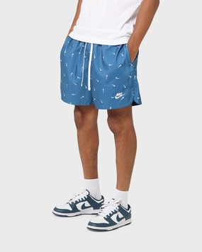 Weekend Outfit Quick Evaporation Fabric Nike Nike Sportswear Sport Essentials Woven Lined Flow Shorts Dark Marina Blue