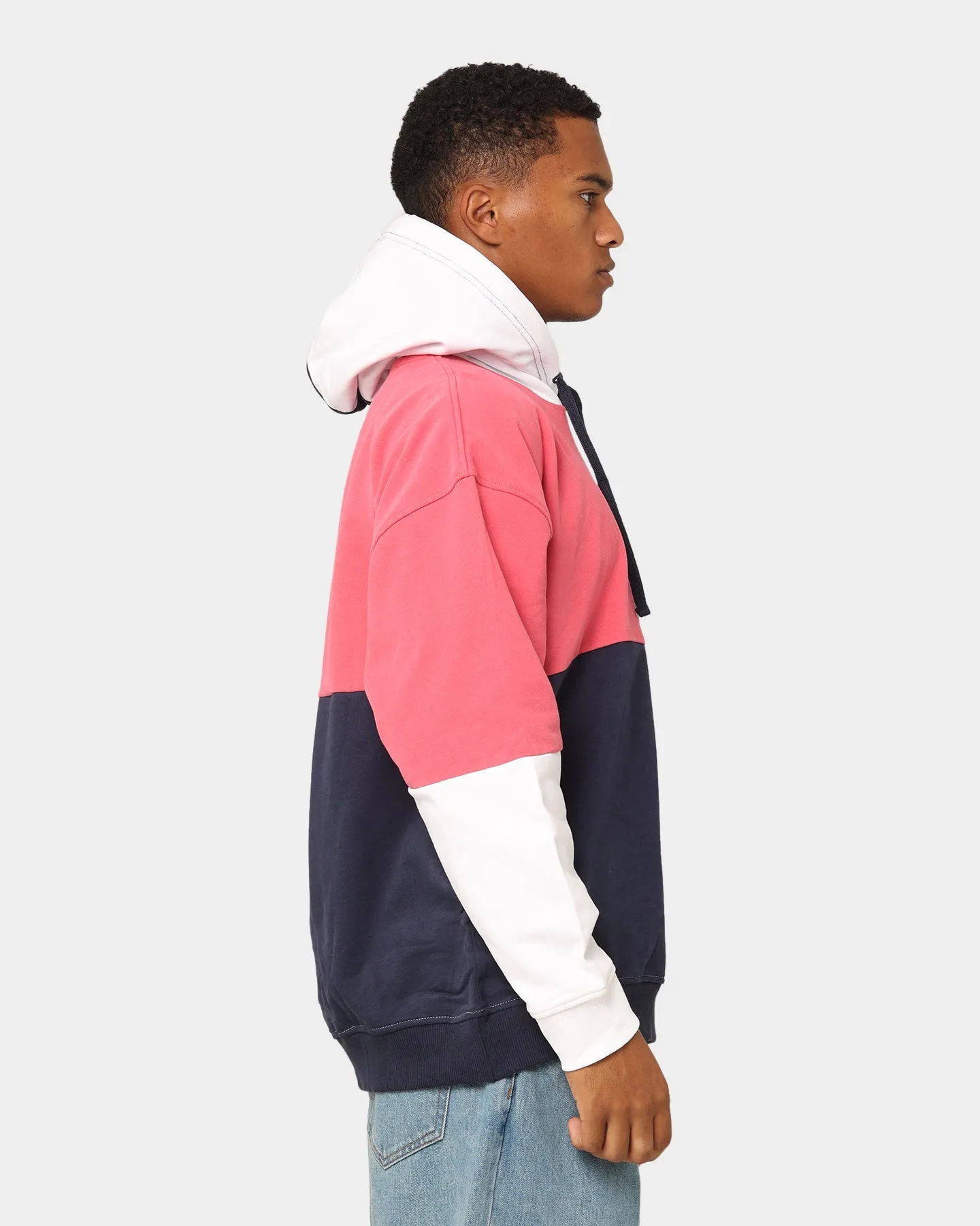 Tommy Jeans TJM Skater Archive Block Hoodie Twilight Navy Create