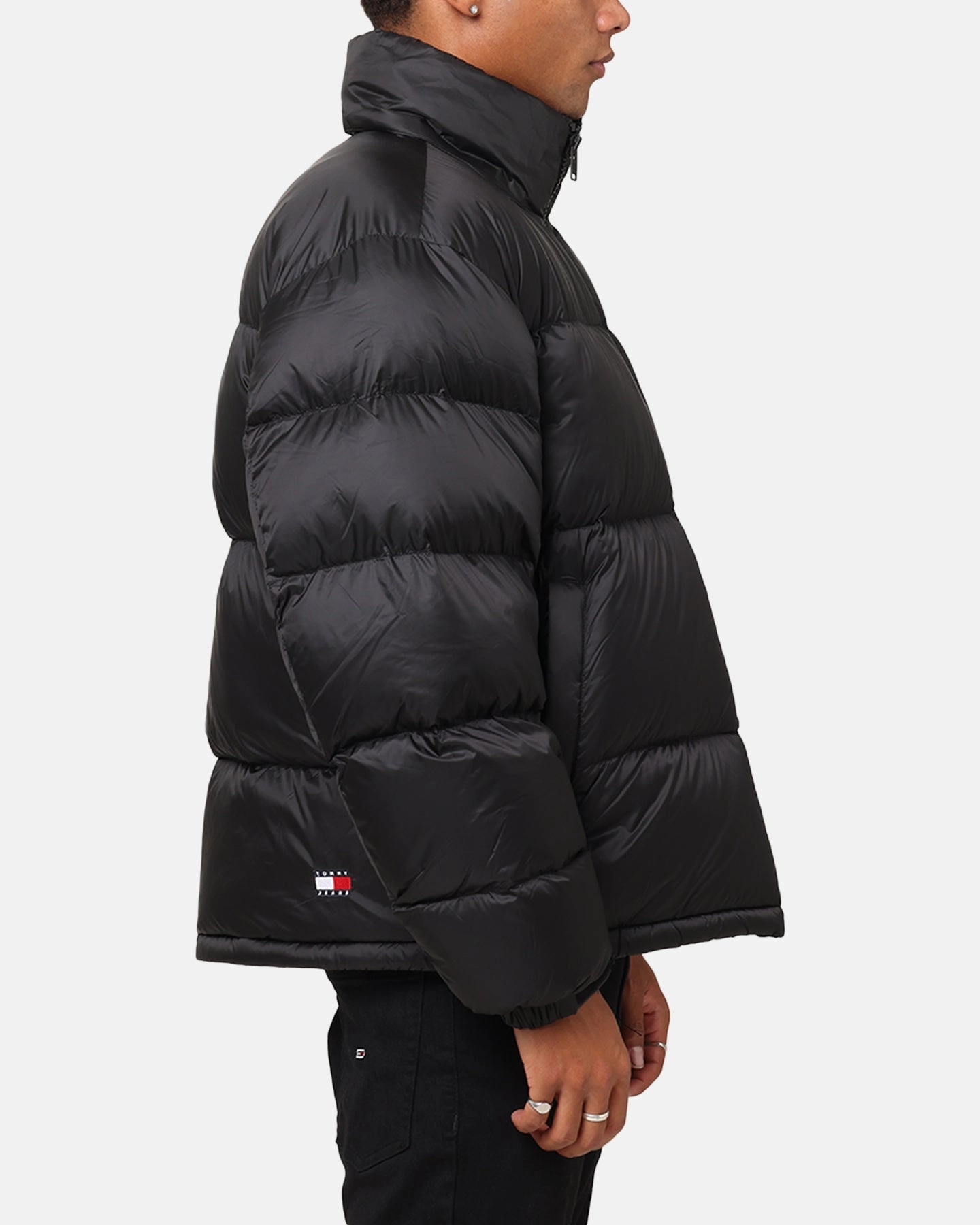 Tommy Jeans Alaska Packable Puffer Jacket Black Active Lifestyle
