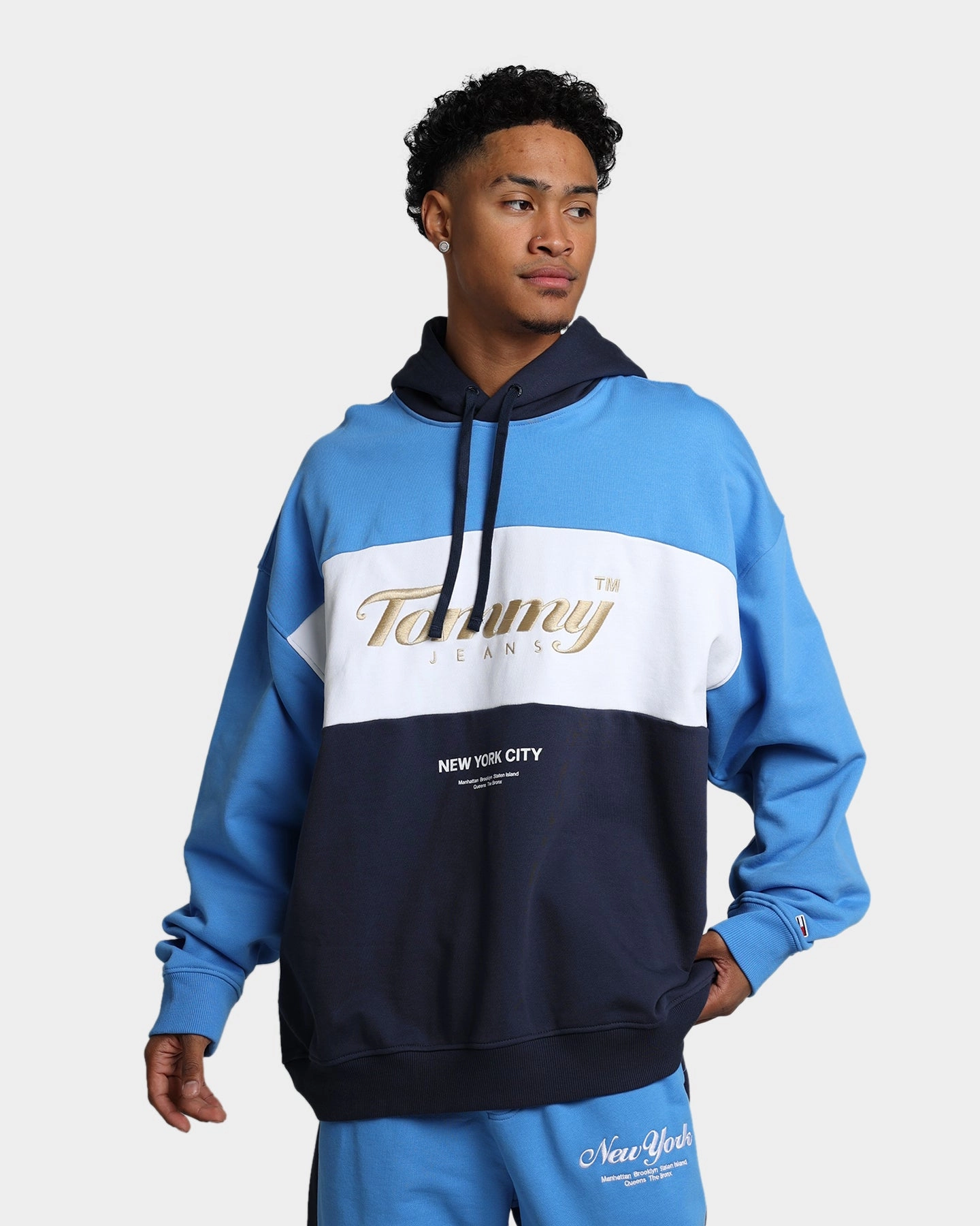 suitable for video shooting Modern Tommy Jeans TJM Archive Hoodie Twilight Navy
