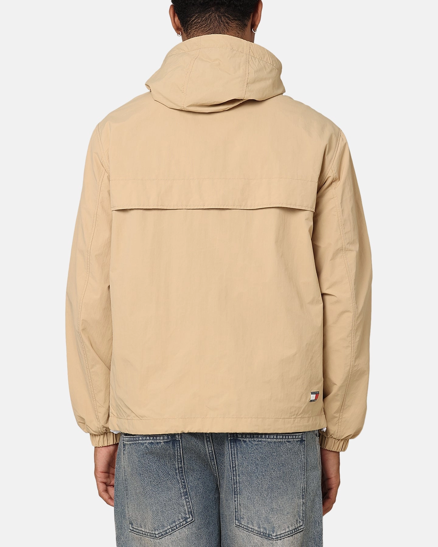 neutral - colored Tommy Jeans TJM Chicago Windbreaker EXT Tawny Sand