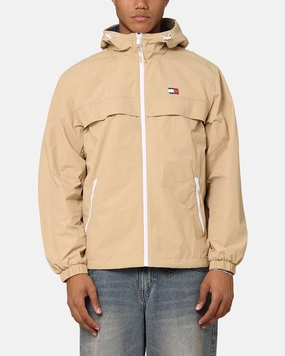 Quality Zip-up Tommy Jeans TJM Chicago Windbreaker EXT Tawny Sand