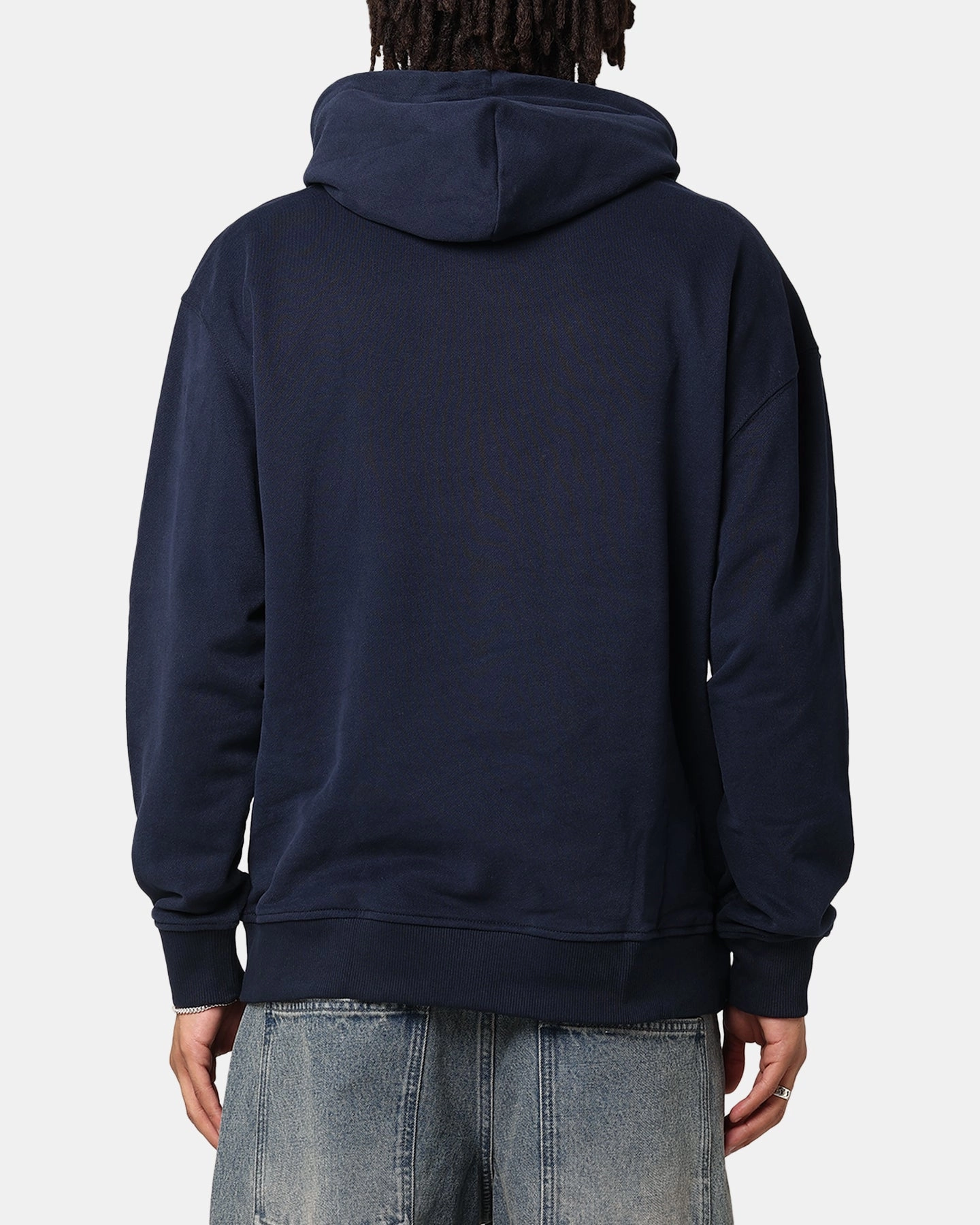 Ergonomic Tailoring microfiber Tommy Jeans TJM Luxe Serif Relax Hoodie Dark Night Navy