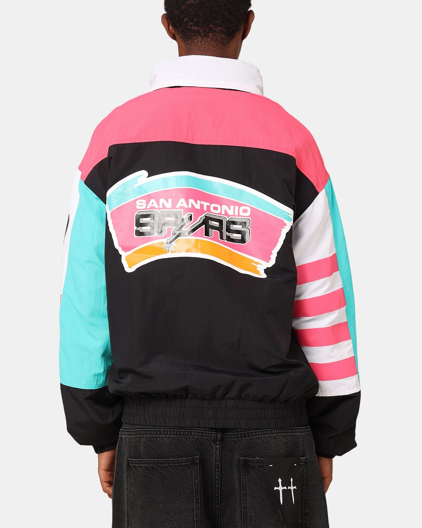 Sense Mitchell & Ness San Antonio Spurs 'Spurs 2014 Champs' 25th Anniversary Jacket Multi