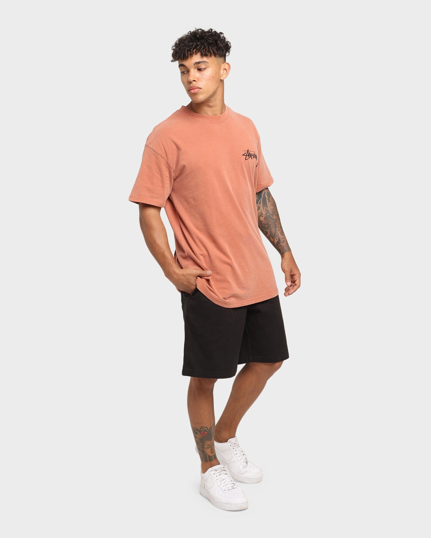 X-LARGE 91 Short 7" Black stain resistant coating