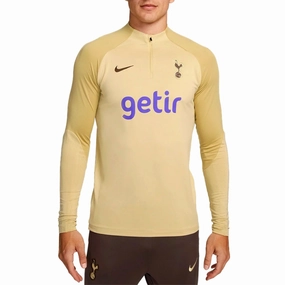 QuickDry Active Fabric ShockAbsorbing Padding Tottenham Hotspur gold/maroon training technical tracksuit 2023/24 - Nike