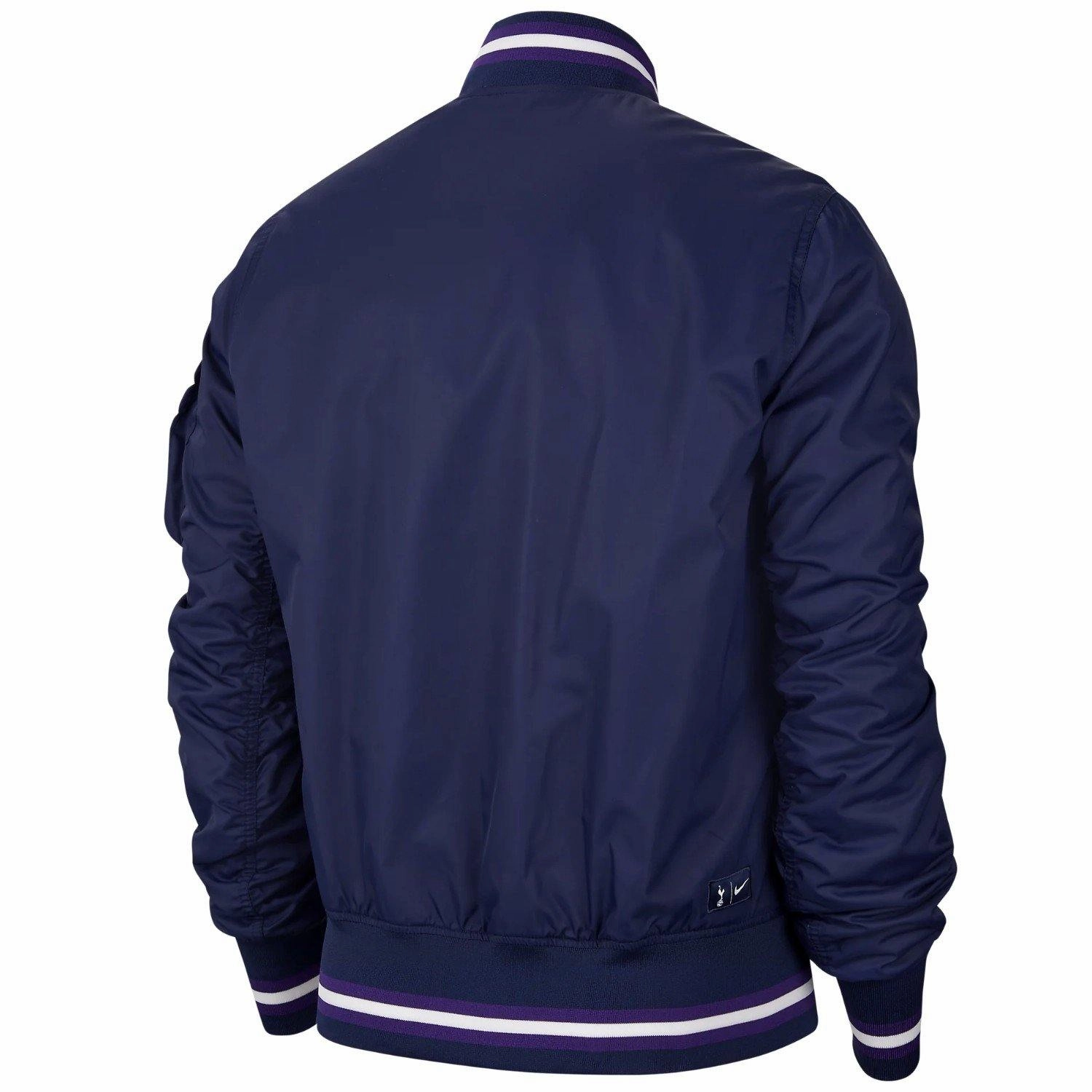 Hypoallergenic Inner Lining Perfume Tottenham Hotspur soccer woven bomber jacket 2019/20 - Nike