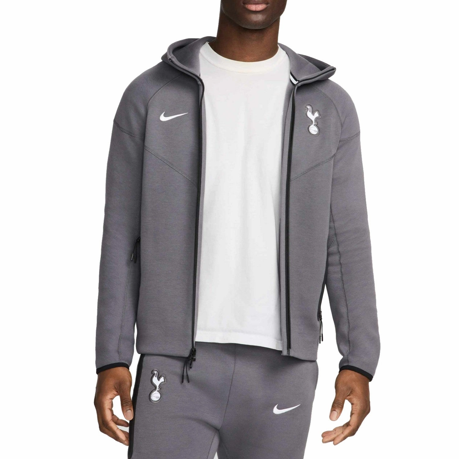 TemperatureRegulating Textiles Quick Dry Technology Tottenham Hotspur Tech Fleece presentation tracksuit 2024/25 - Nike