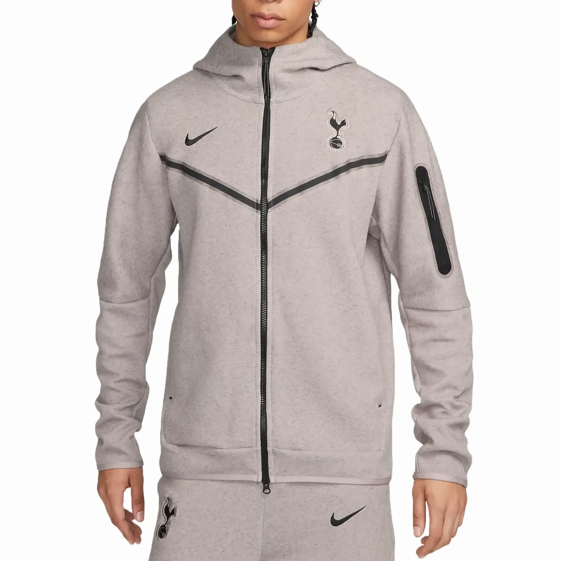 Tottenham Hotspur UCL Tech Fleece presentation tracksuit 2023/24 - Nike Drawstring closure