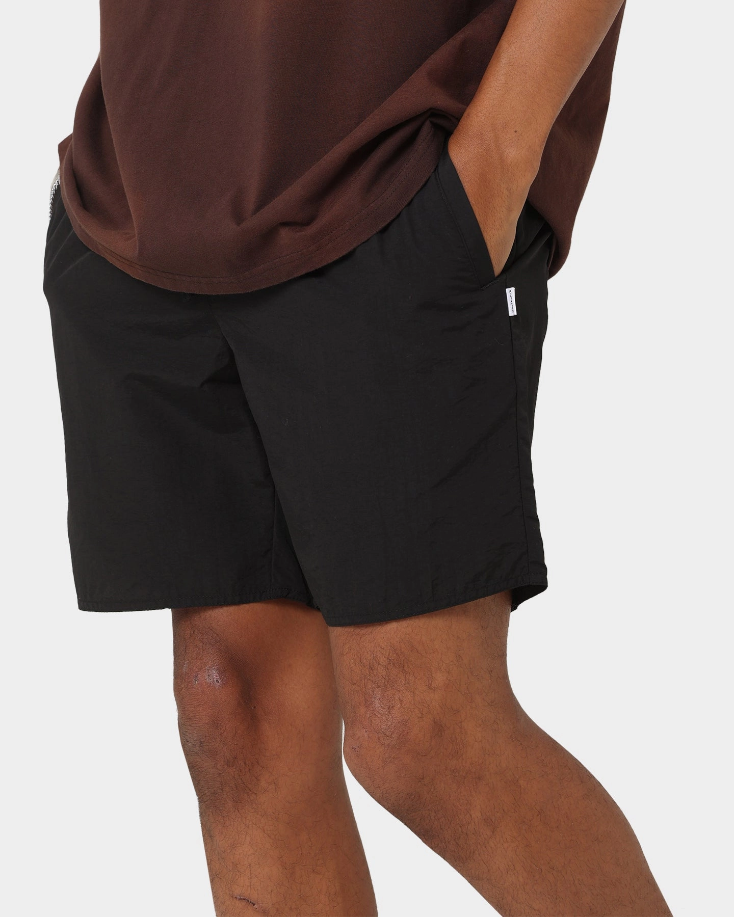 Bold colors Carre Water Short Black