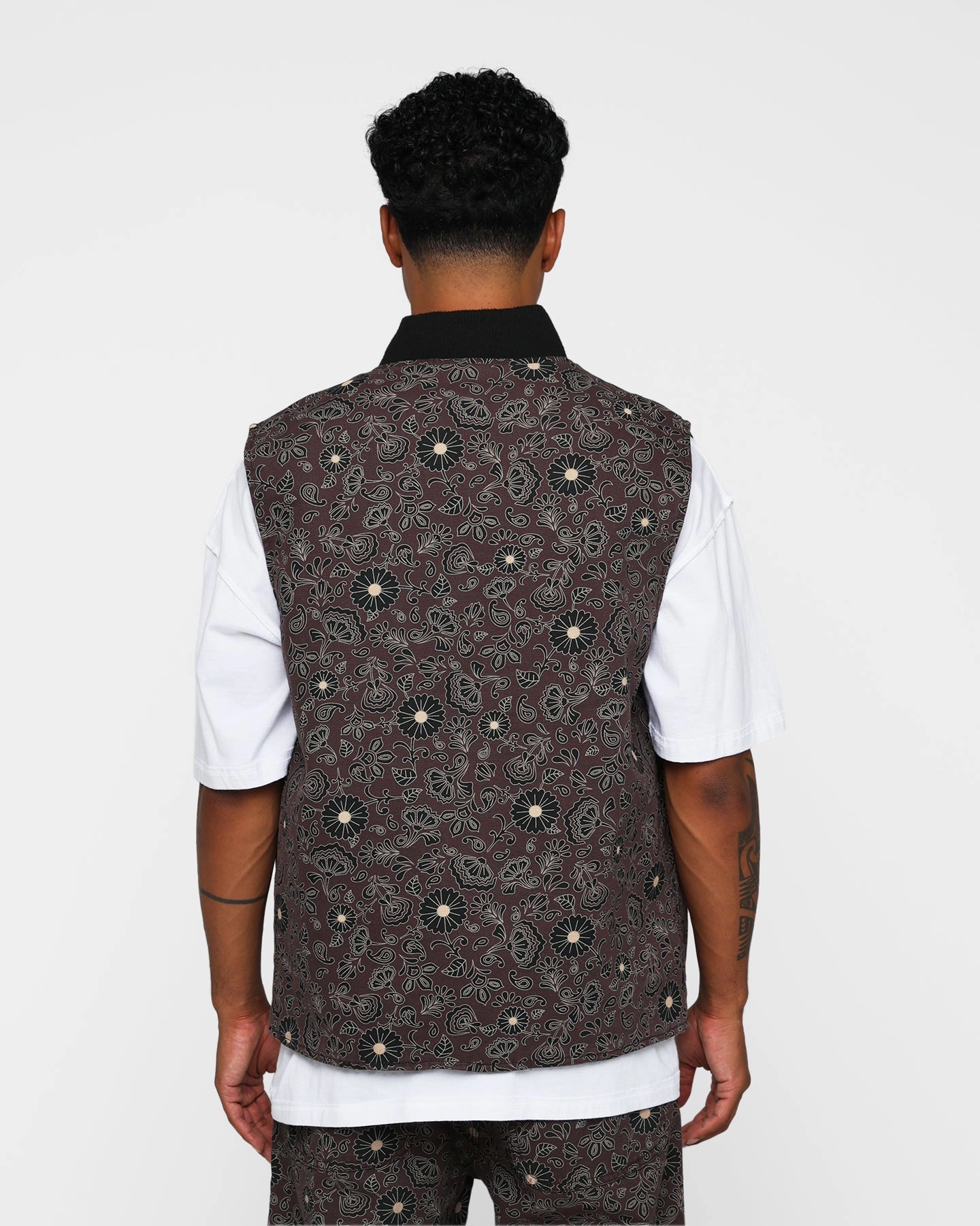Static Resistant Spark Dickies Ellis Floral Vest Floral