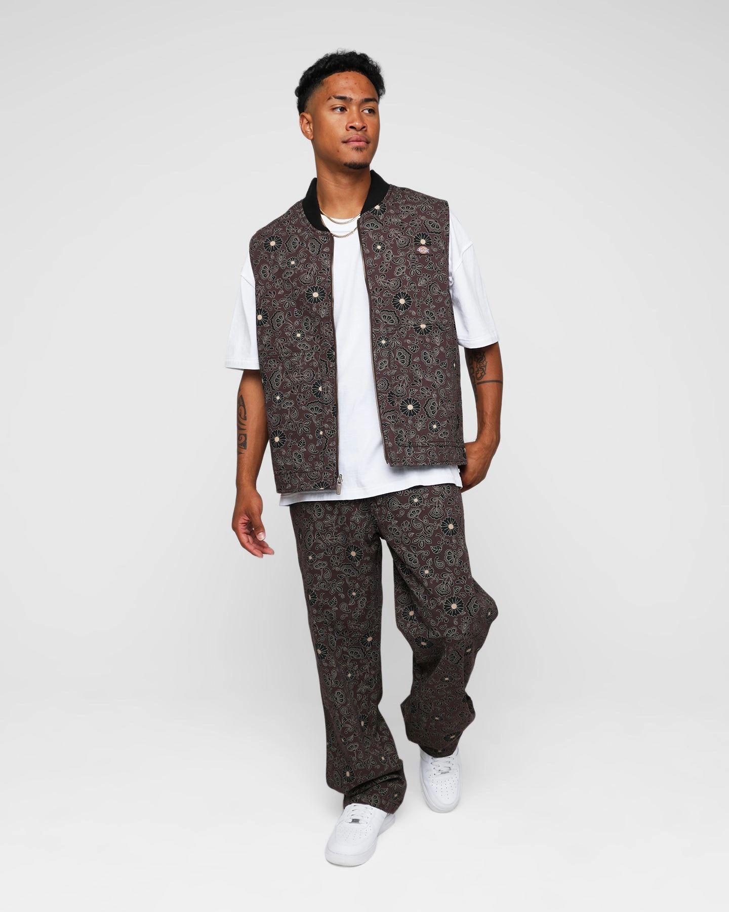 Dickies Ellis Floral Vest Floral WaterResistant Shell rehearsal