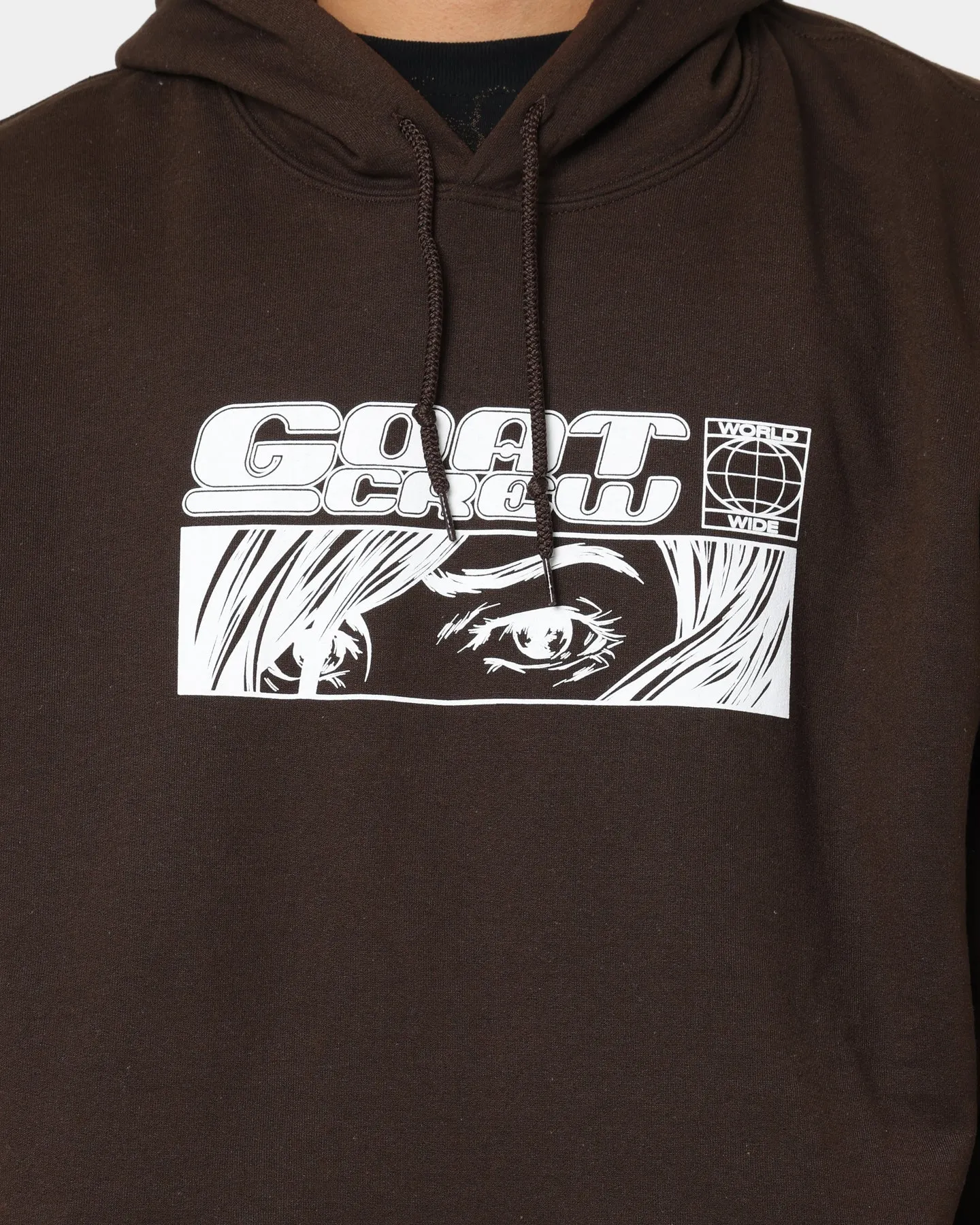 Goat Crew Harajuku Hoodie Brown Commuter Fit Project