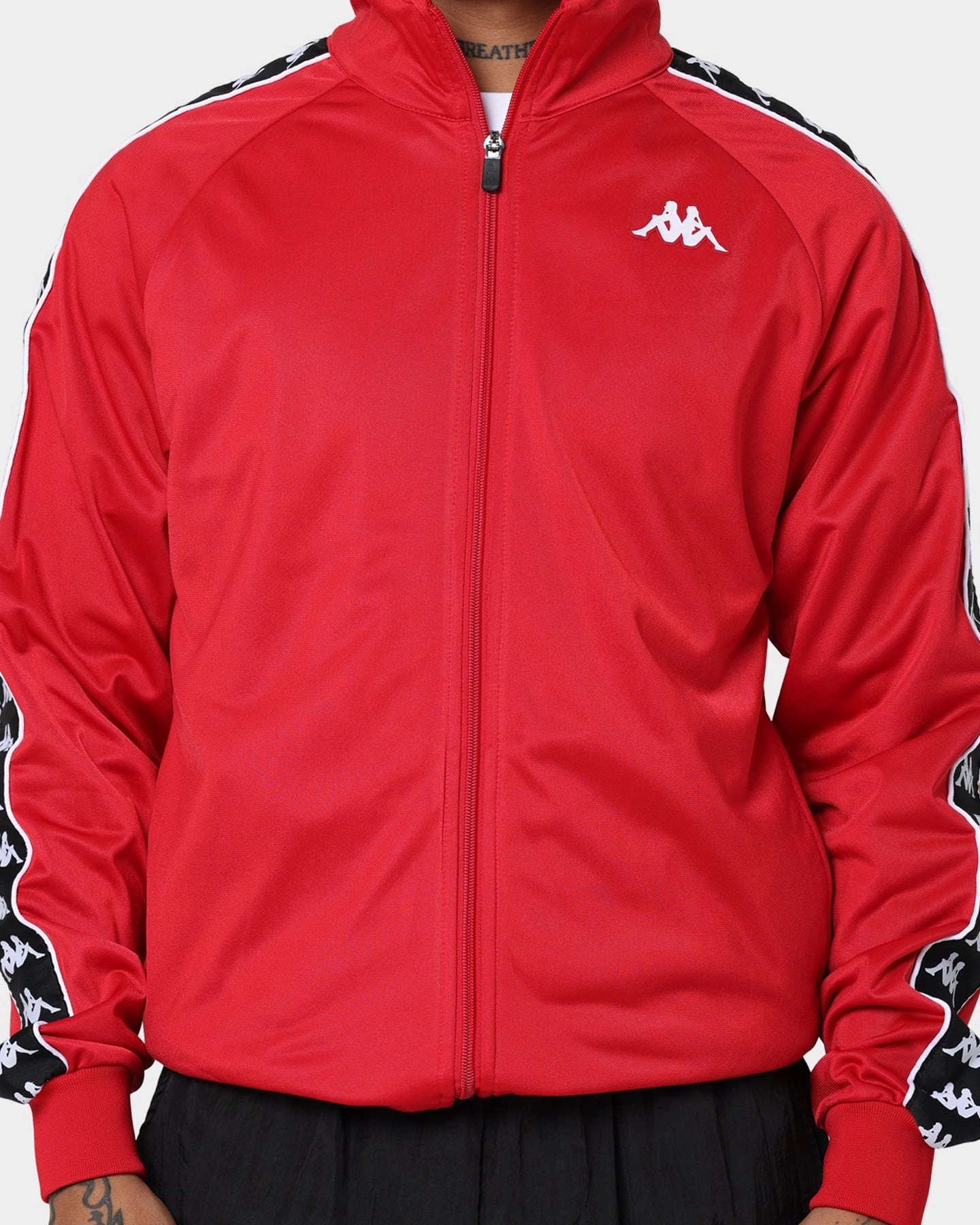 Kappa 222 Banda Anniston Slim Jacket Red/Black student Impact