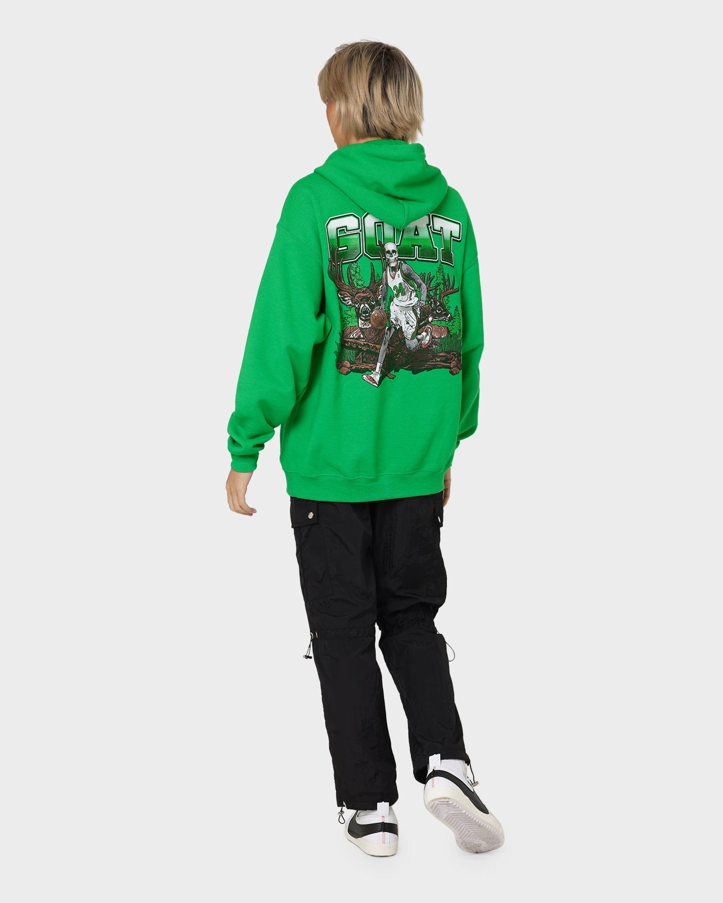 Goat Crew Buck Hunter Hoodie Black city break Pullover