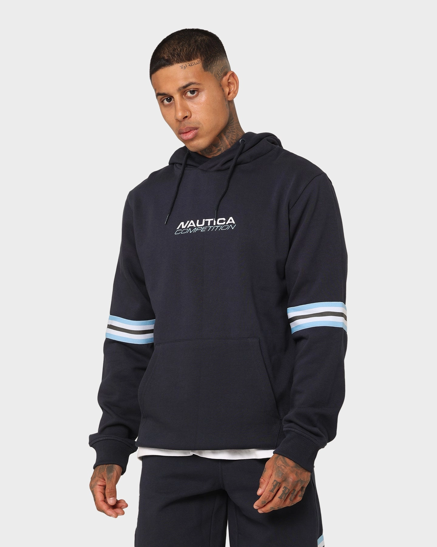 Nautica Malo Oh Hoodie Dark Navy Short-sleeved