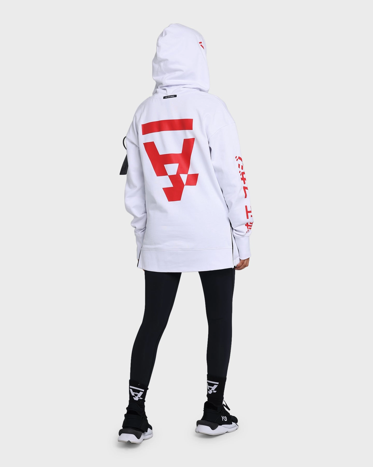Mold Resistant Coating The Anti Order A10 Hyphen Hoodie White/Red