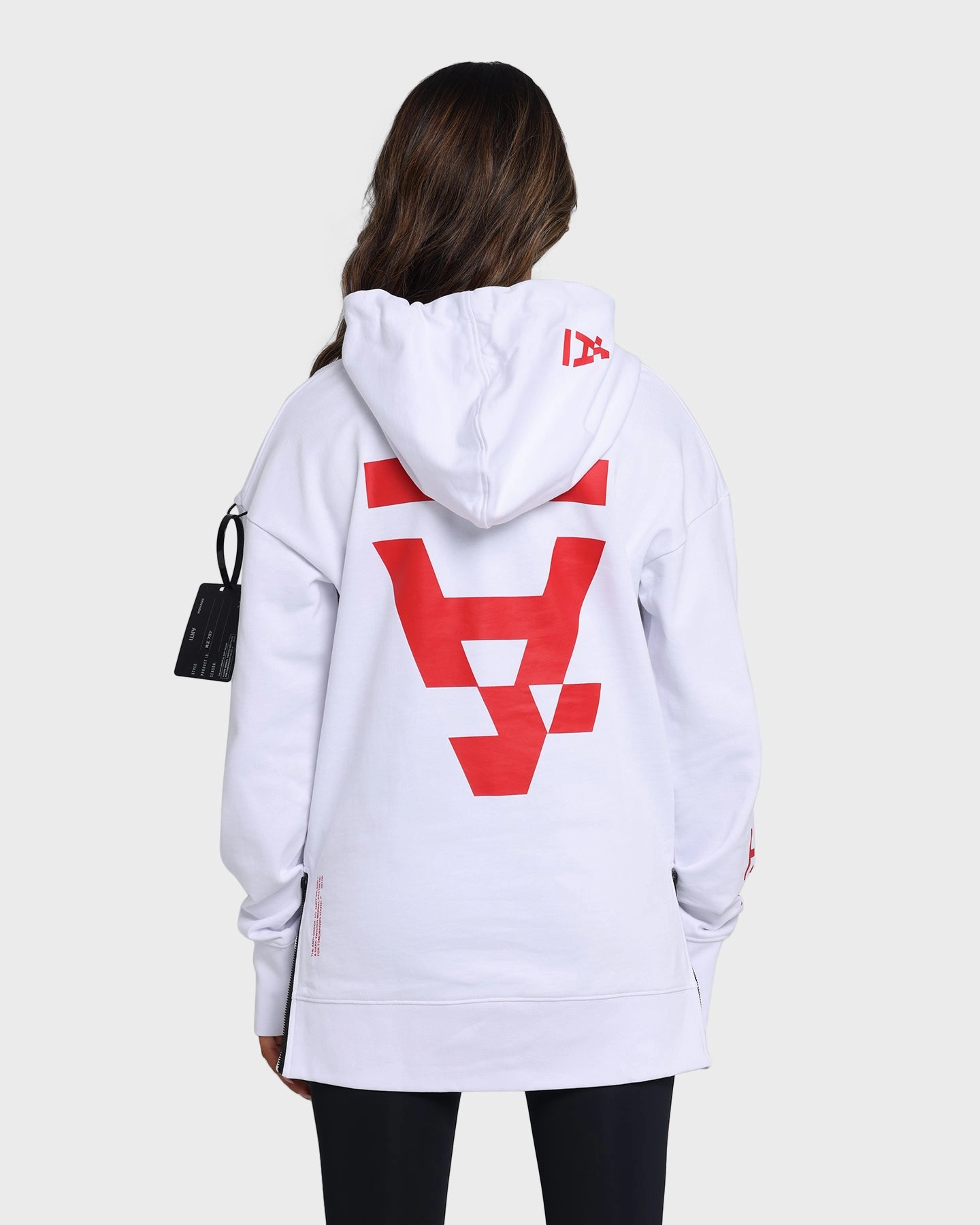 The Anti Order A10 Hyphen Hoodie White/Red Romance
