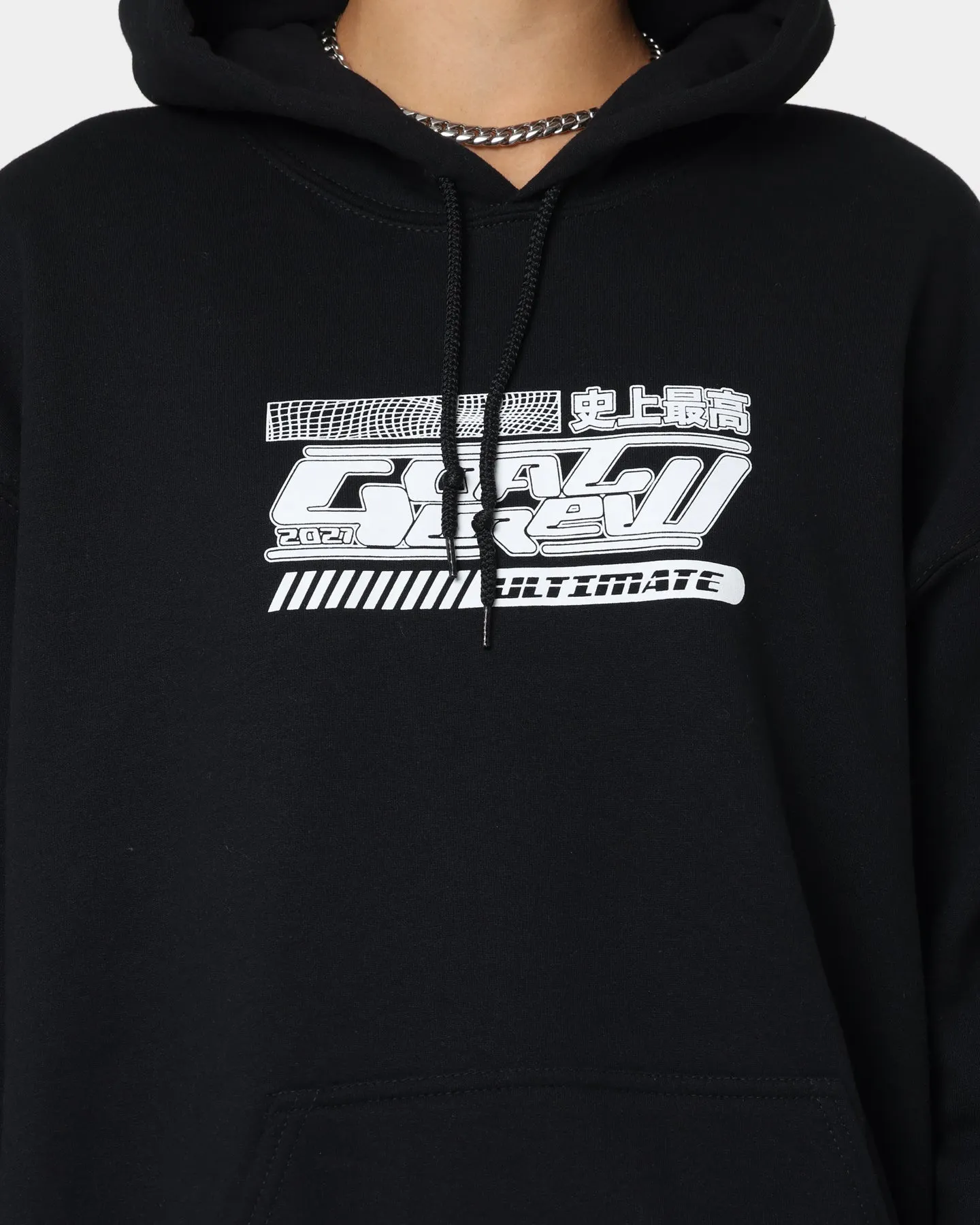 Esteem New Year's Eve attire Goat Crew Anime Hoodie Black