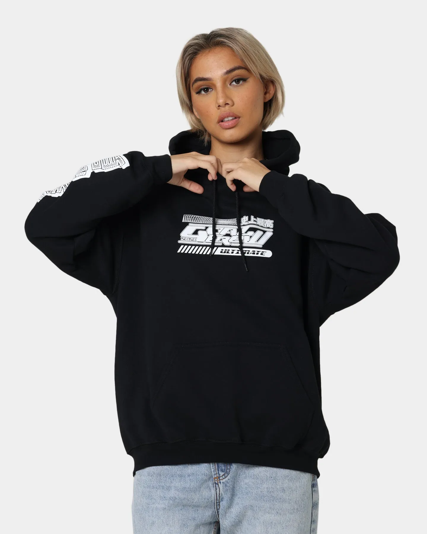Goat Crew Anime Hoodie Black Active Movement