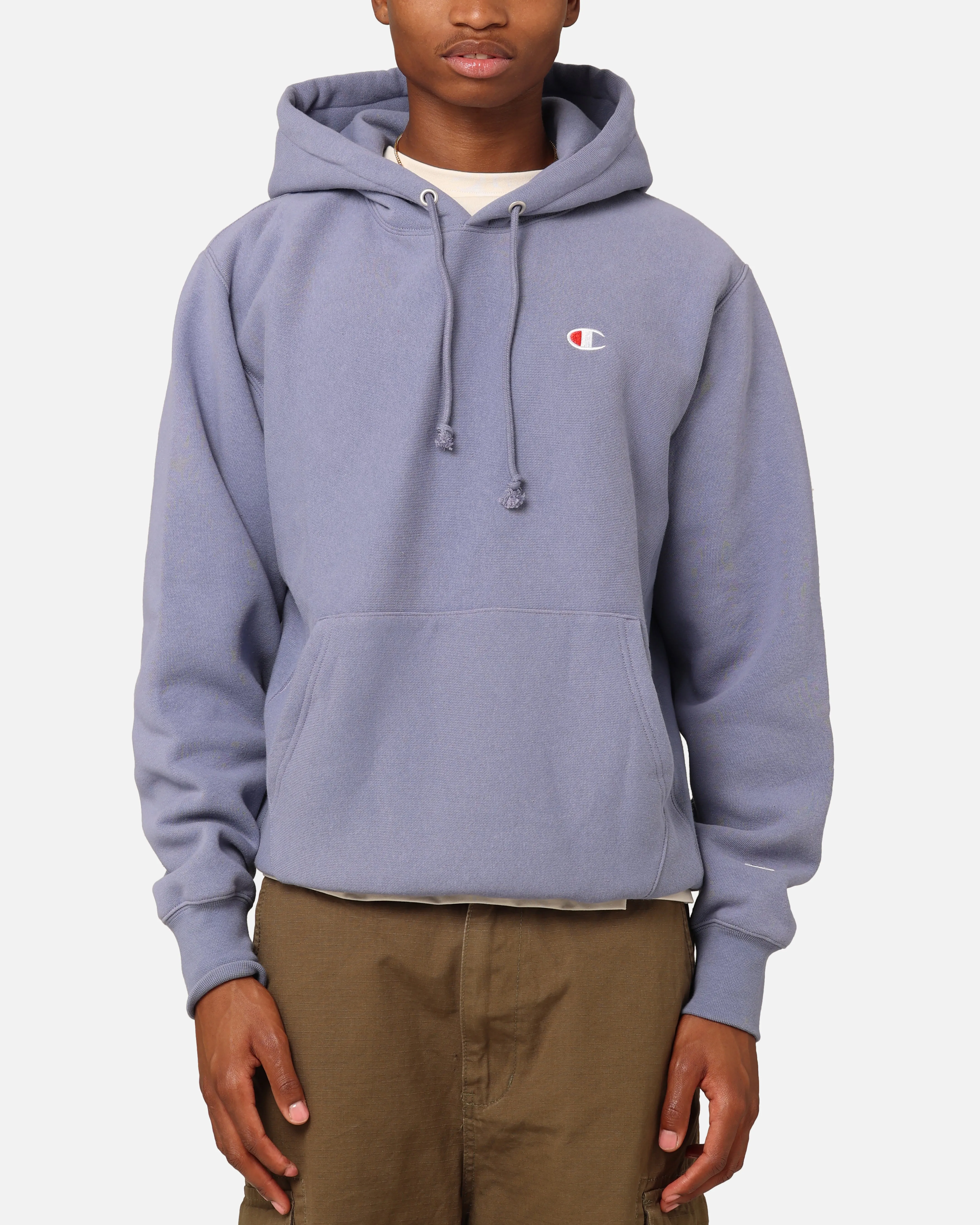 Champion Reverse Weave Small C Hoodie Saint Friday Invoice