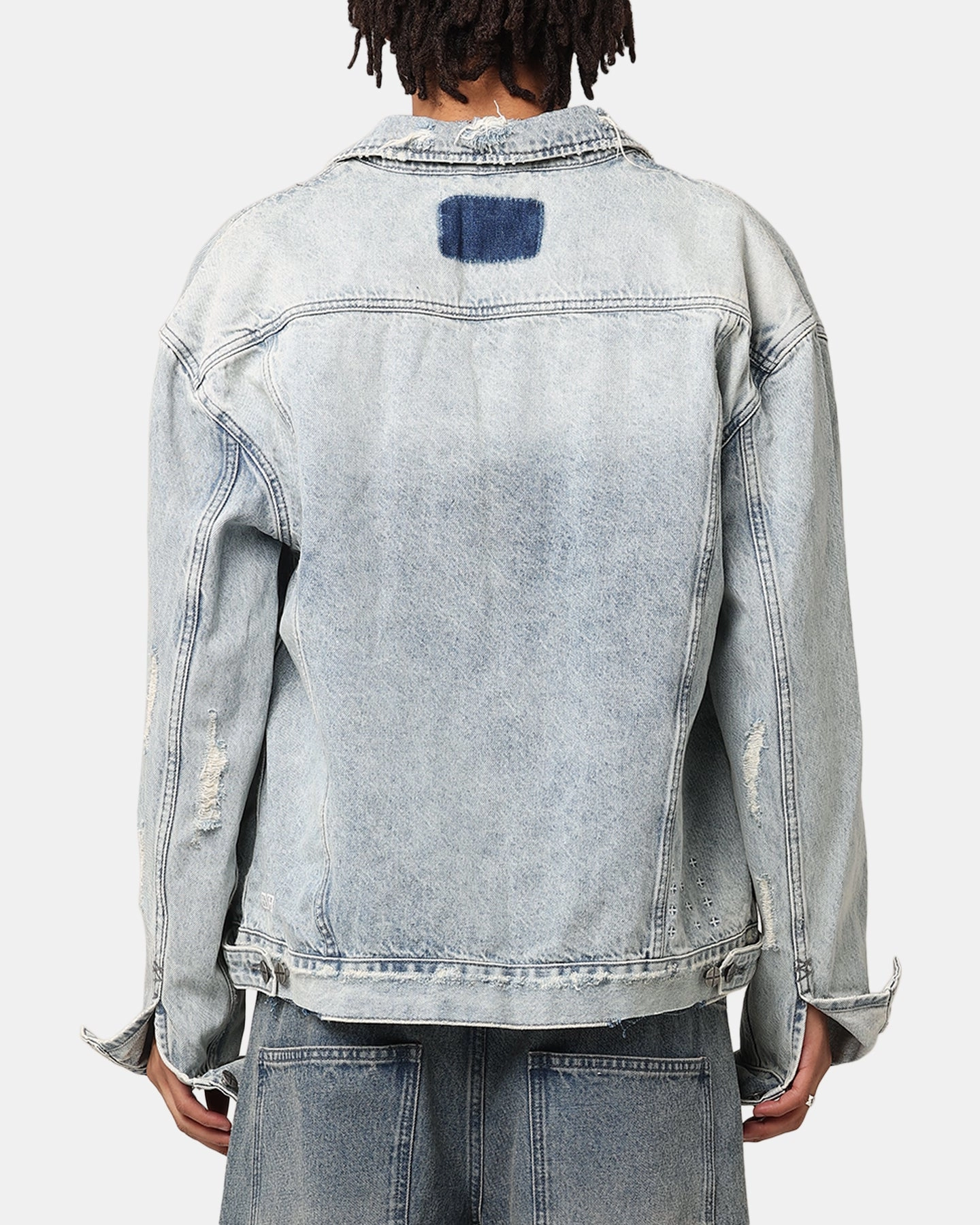 Smooth Zipper Action Ksubi Oh G Jacket Acid Trip Trash Jacket Denim