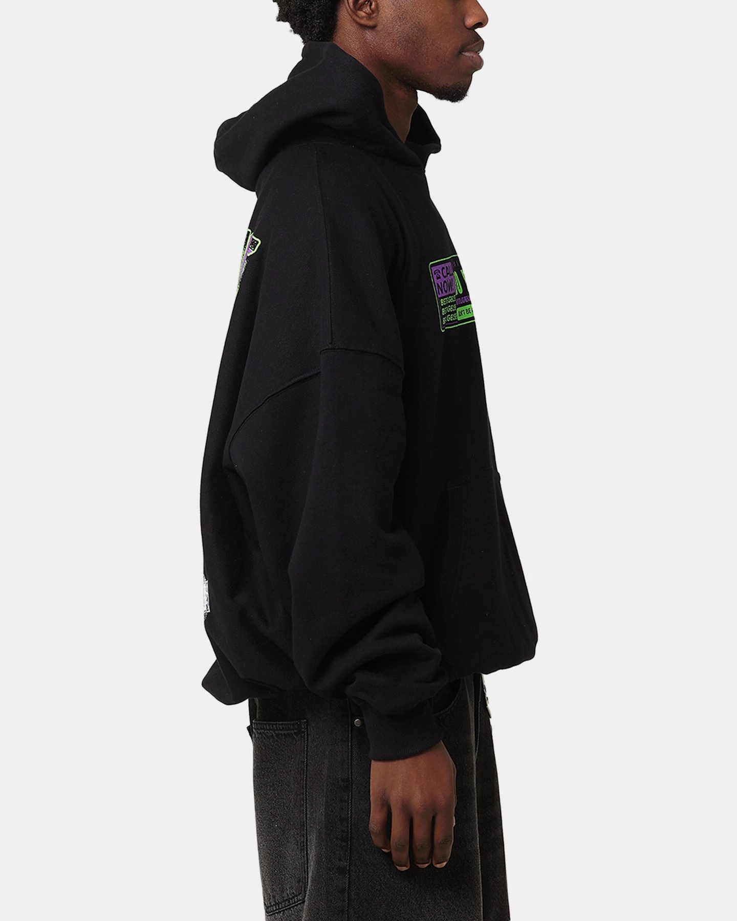 Goat Crew X Beetlejuice Beetlejuice 2 Premium Vintage Hoodie Black AntiPilling Outdoor Look