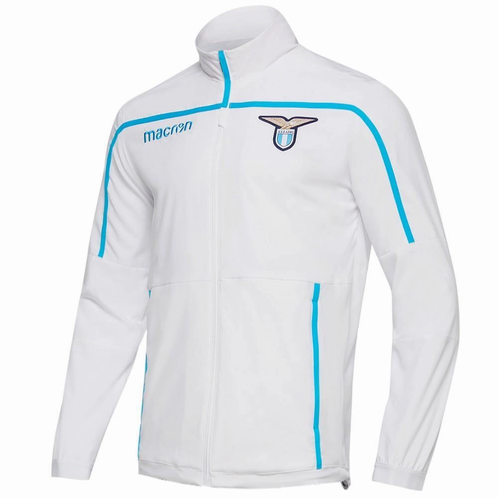 bleach Casual Wear SS Lazio presentation soccer tracksuit 2018/19 - Macron
