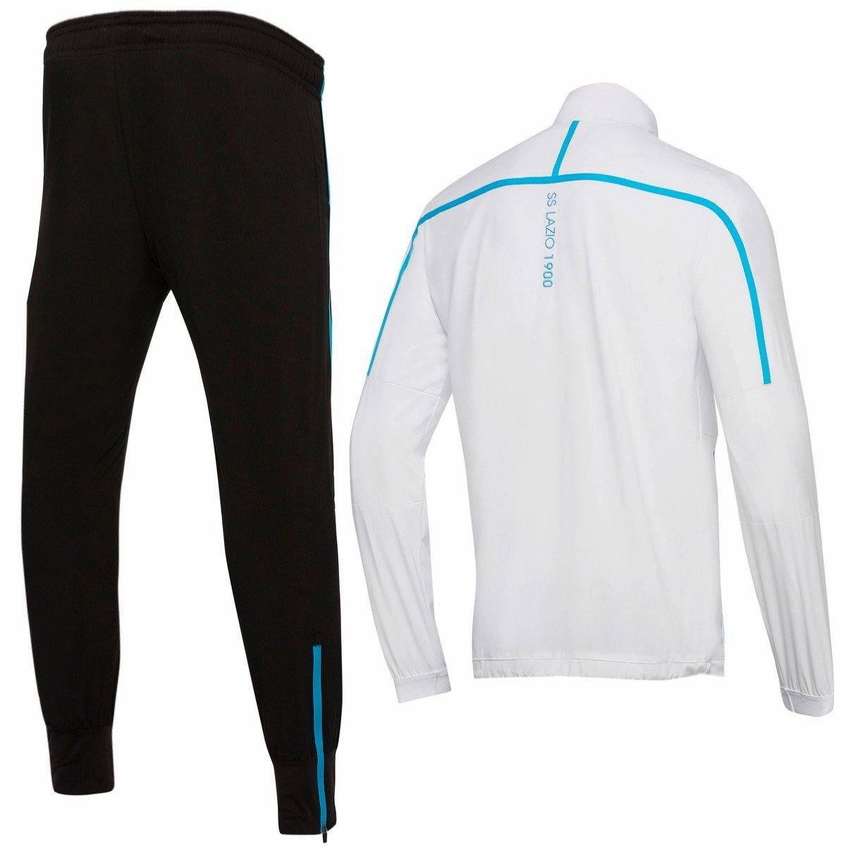 SS Lazio presentation soccer tracksuit 2018/19 - Macron Jogging outfit