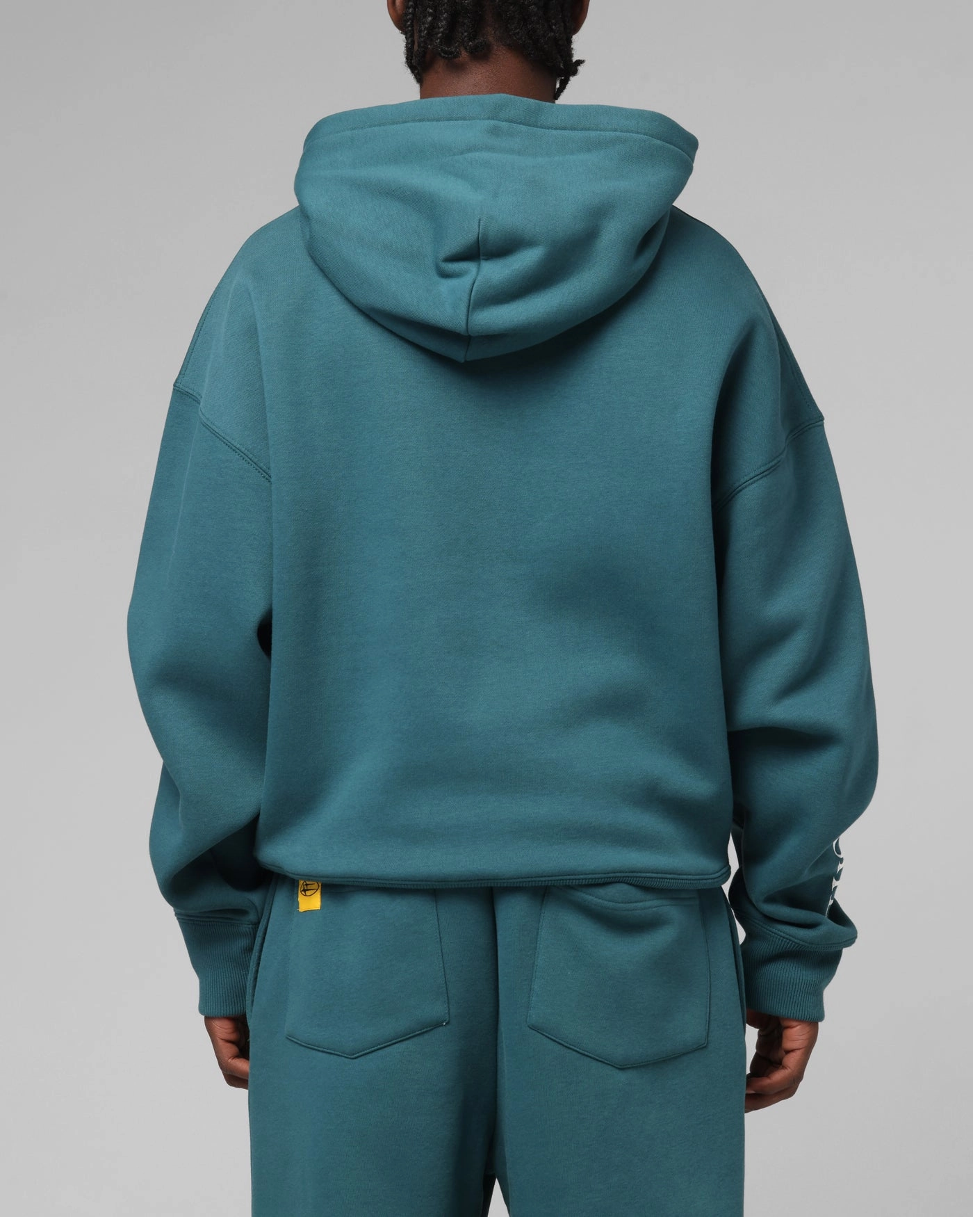 Loiter Hybrid Premium Hoodie Teal Service