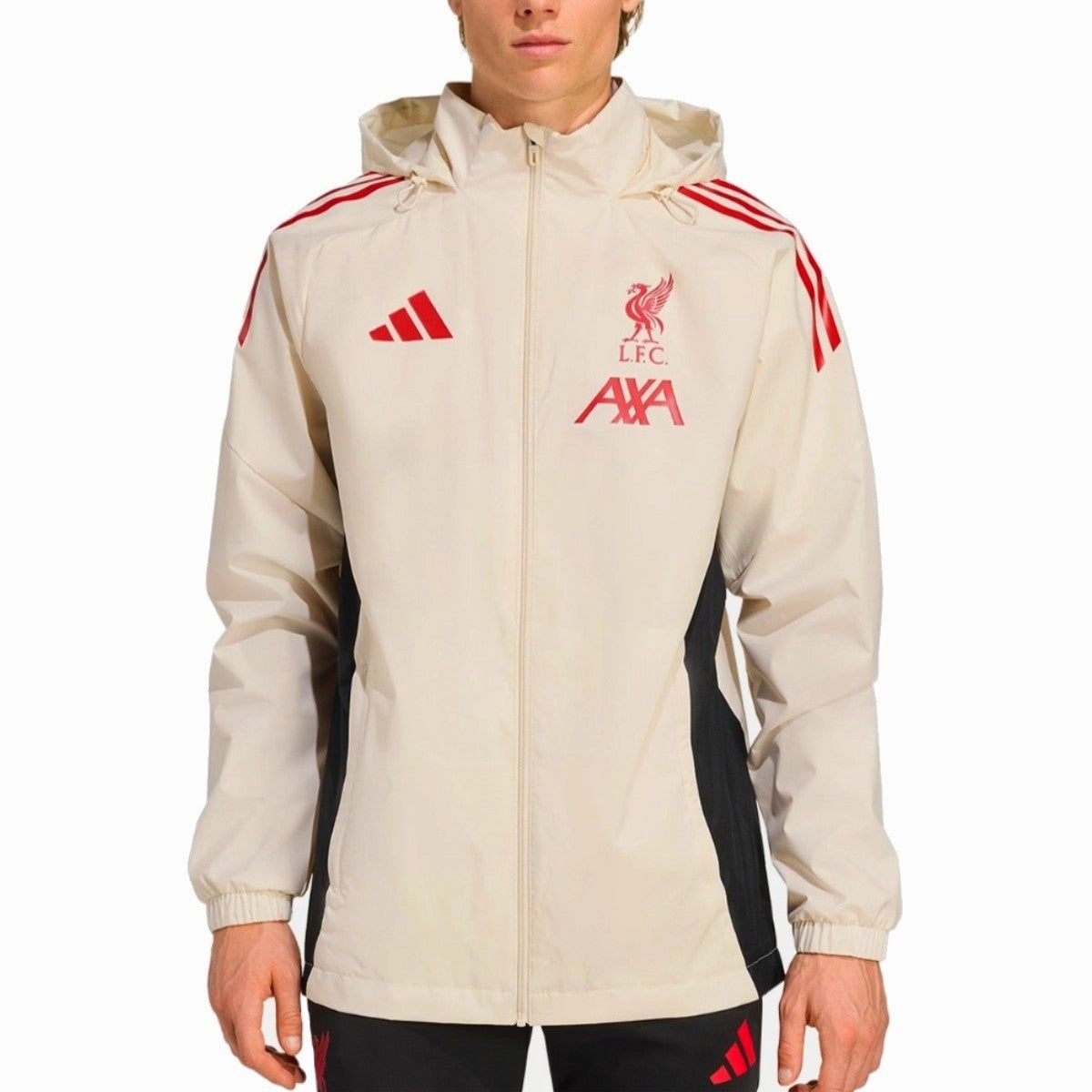 Cozy Wear Liverpool FC soccer training rain jacket 2025/26 - Adidas