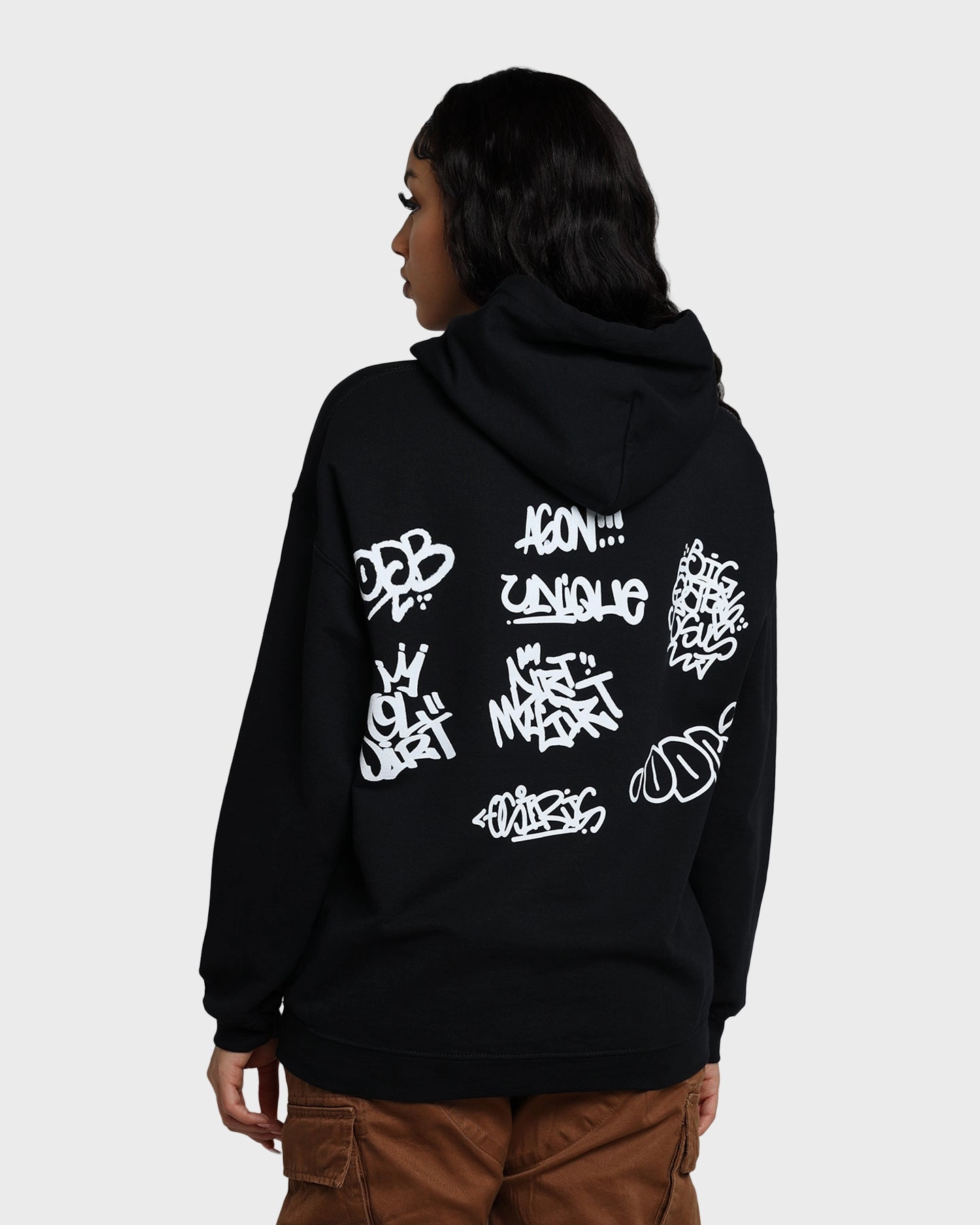Cool Vibes Goat Crew X Ol' Dirty Bastard Big Face Hoodie Black