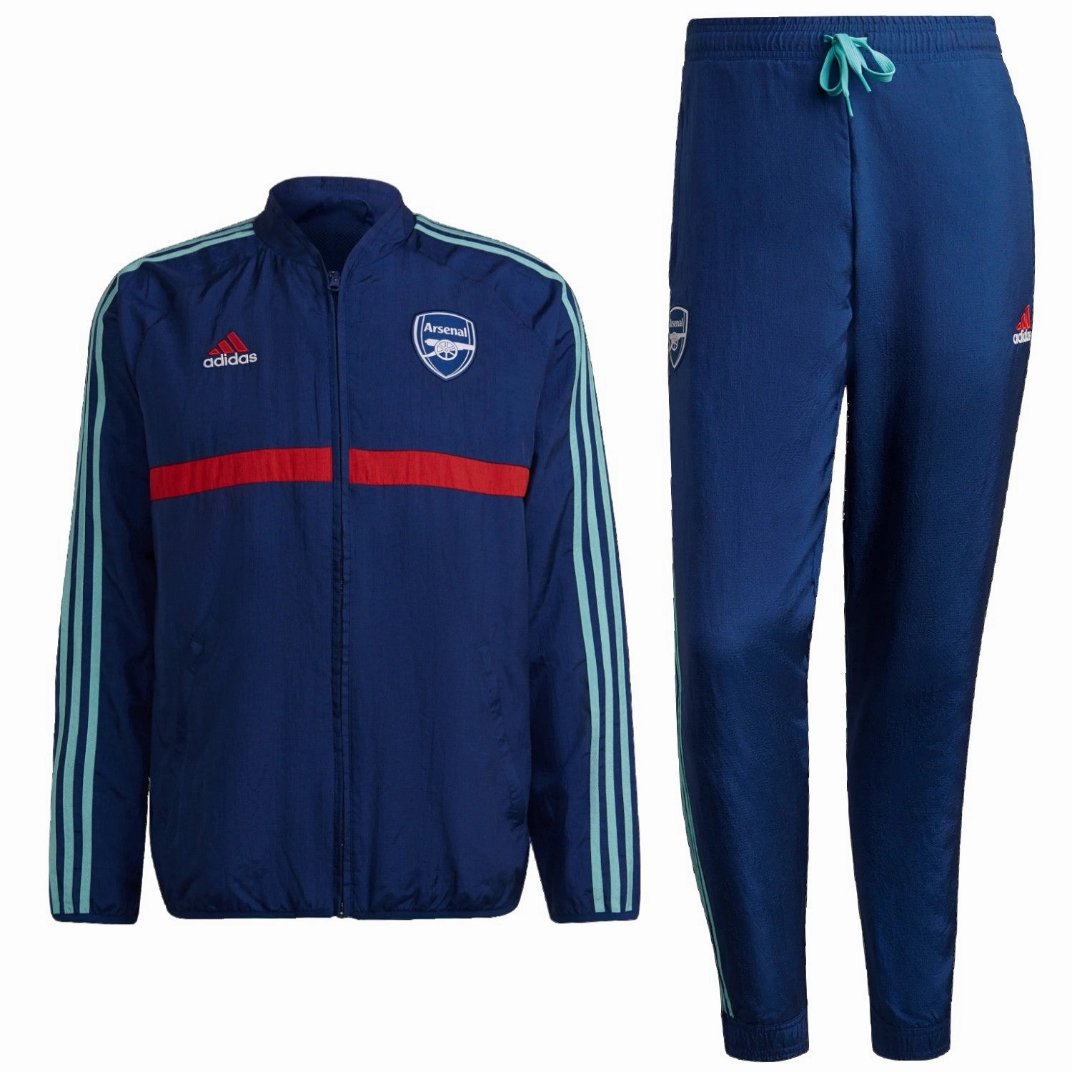Arsenal Icon training presentation tracksuit 2021/22 - Adidas Performance Driven