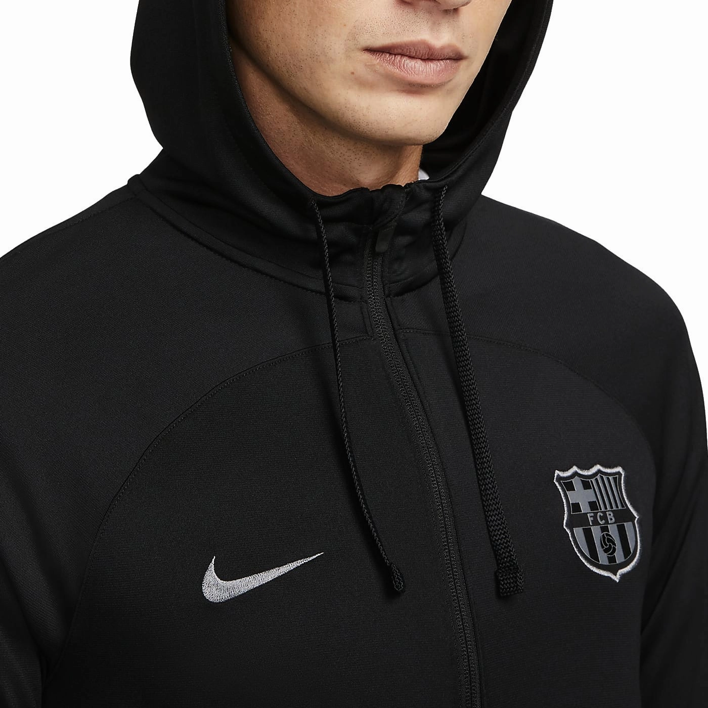 FC Barcelona UCL hooded presentation tracksuit 2022/23 - Nike Quick Action Trendy