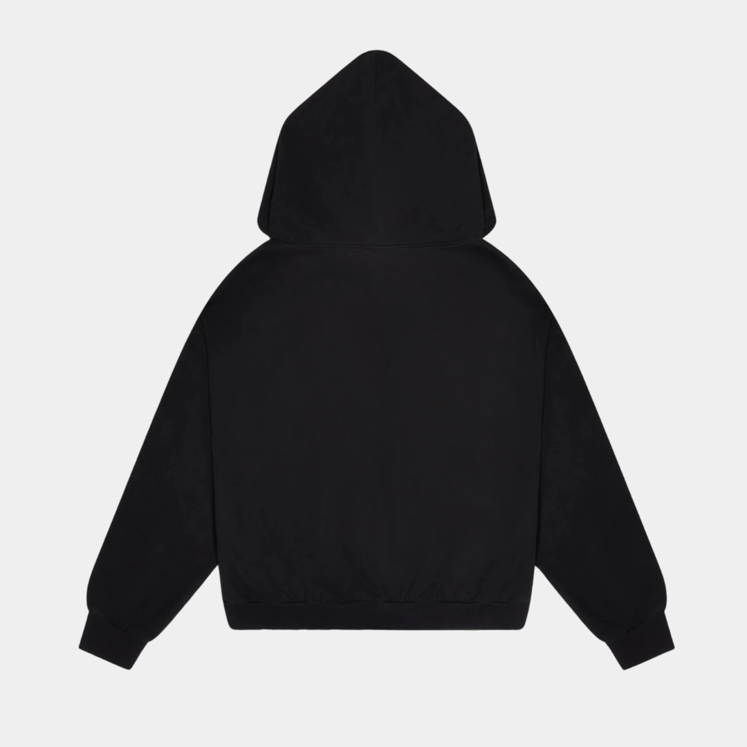 CrossBack Design Carsicko Stamp Hoodie - Black