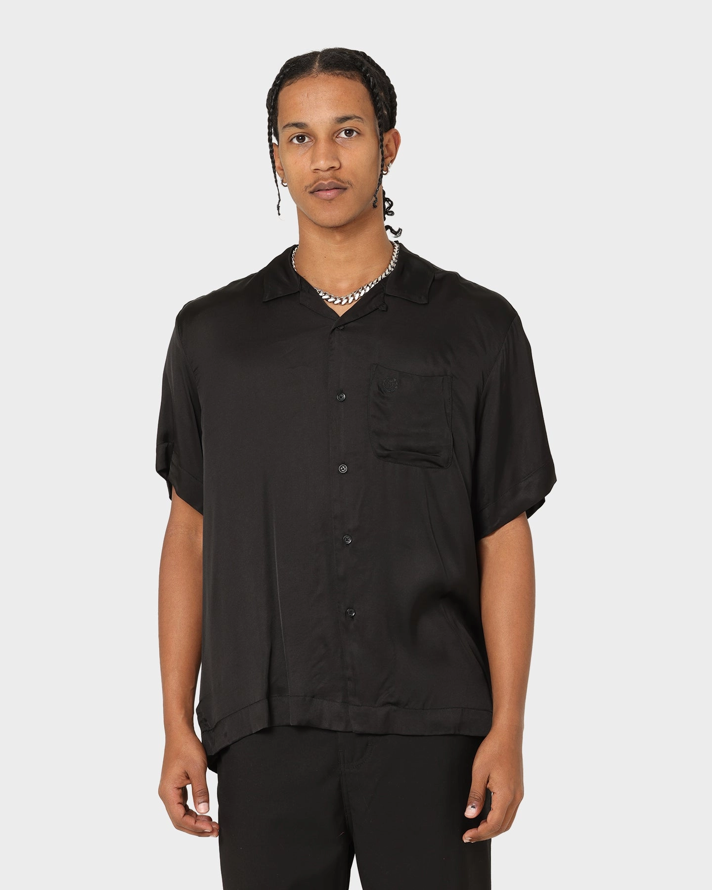 Honor The Gift Century Camp Button Up Shirt Black Must-Have Item