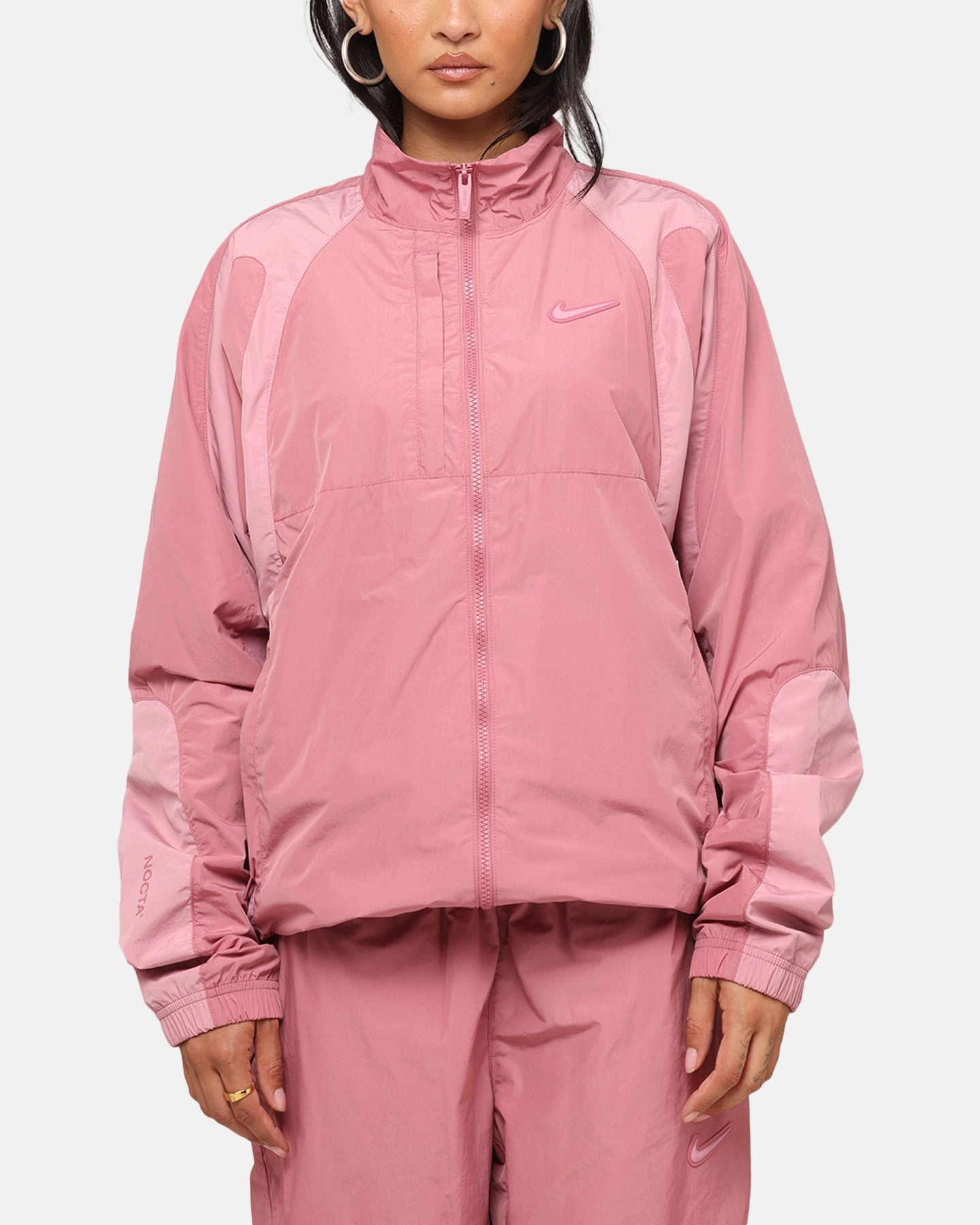 Jungle Criticism Nike Nocta Northstar Nylon Track Jacket Desert Berry