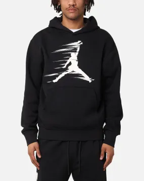 Cozy Fit Jordan Jumpman MVP Fleece Pullover Hoodie Black/Iron Grey