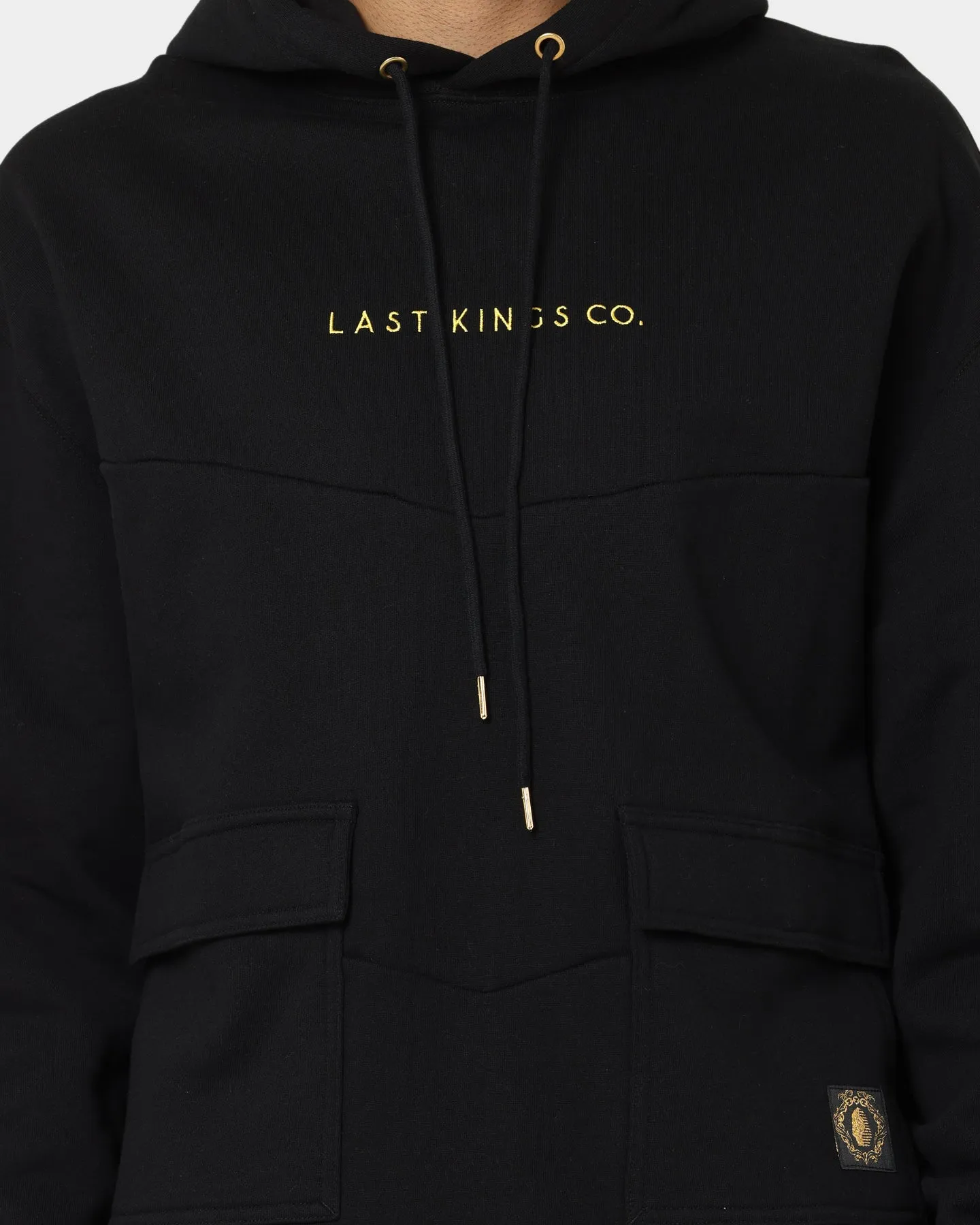 Odor Resistant Treatment Last Kings Cargo Hoodie Black