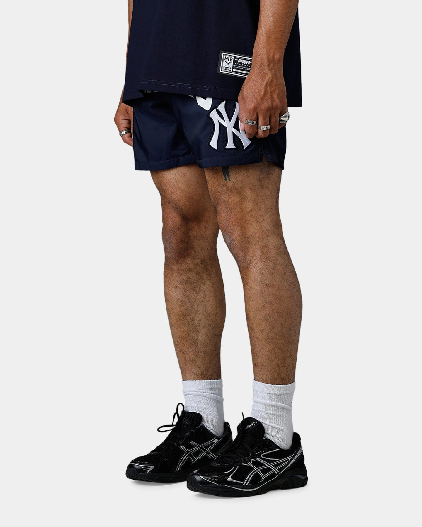 Pro Standard New York Yankees City Tour 2.0 Shorts Navy Hypoallergenic Lining souvenir choice