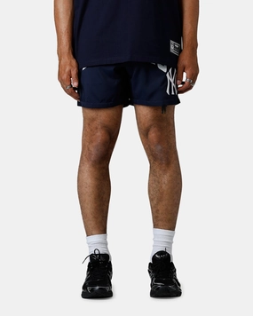 Pro Standard New York Yankees City Tour 2.0 Shorts Navy Striped Pattern