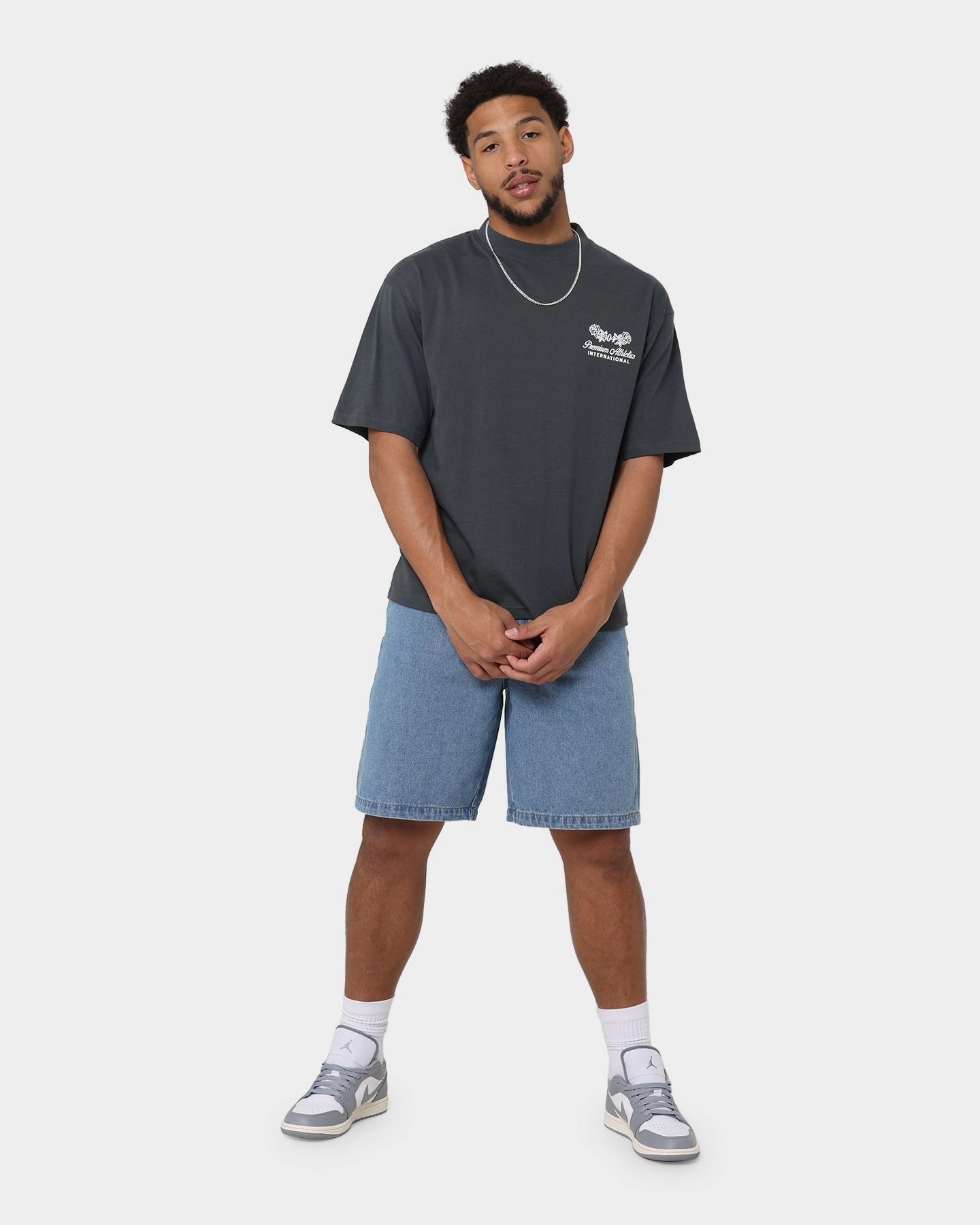 All Day Comfort X-Large Bull Denim 91 Shorts Mid Blue