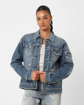 Create Certificate True Religion Jimmy 5 Pocket Super T Jacket Mountain Laurel