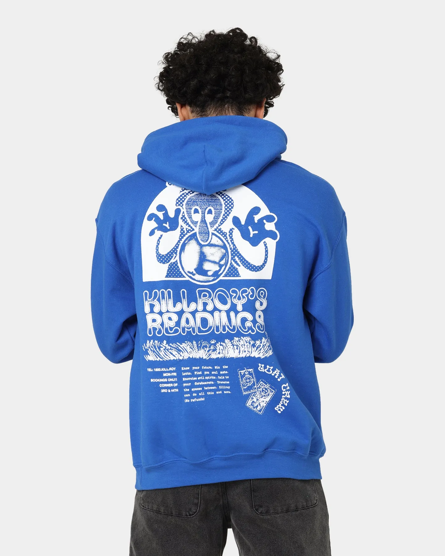 Goat Crew Kilroy Hoodie Blue Lightweight insulation