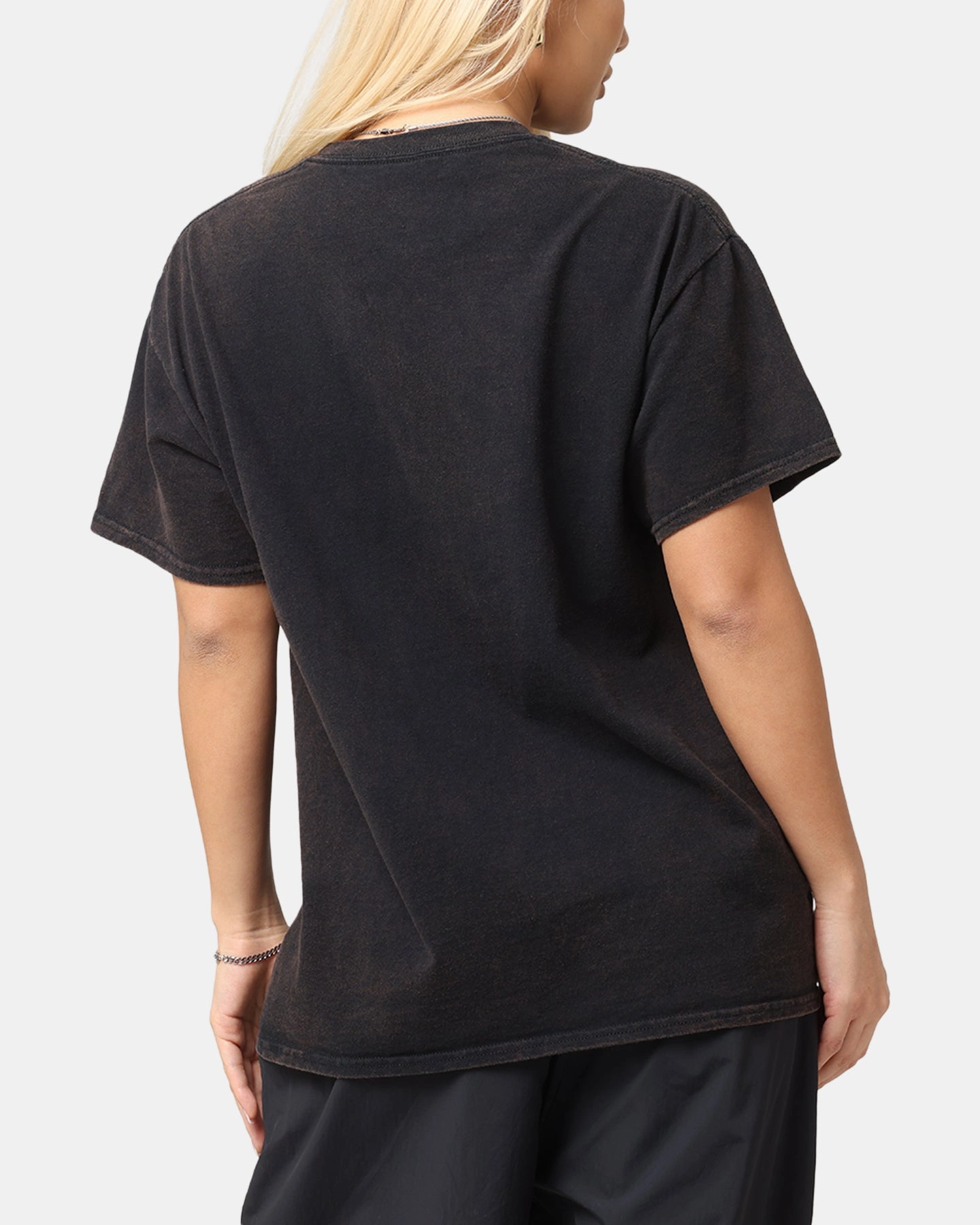 MicroPiqueKnit Essential Fit Tyla Debut Album Vintage T-Shirt Black Vintage