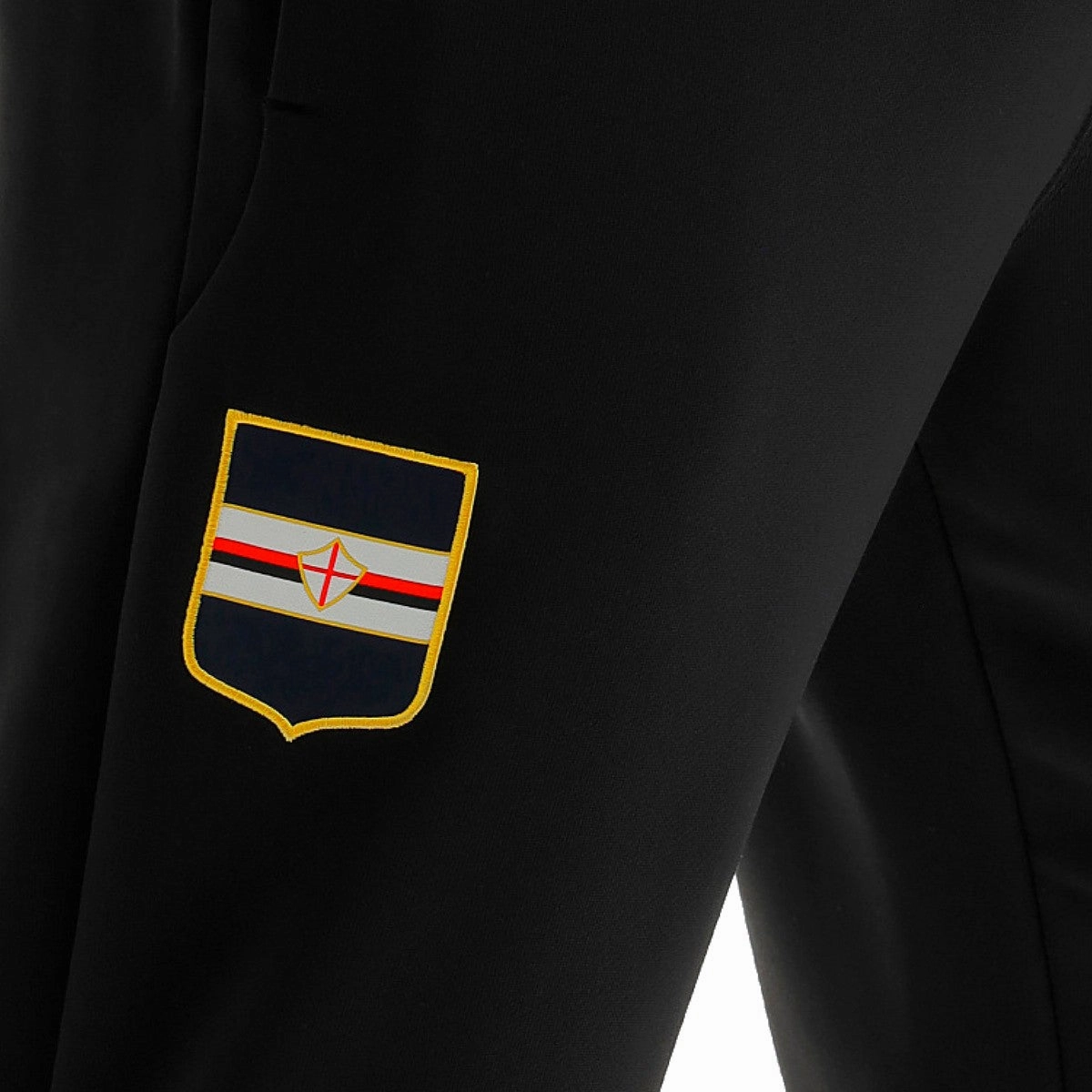 UC Sampdoria black presentation soccer tracksuit 2021/22 - Macron UVProtective Outer Layers Solid Color