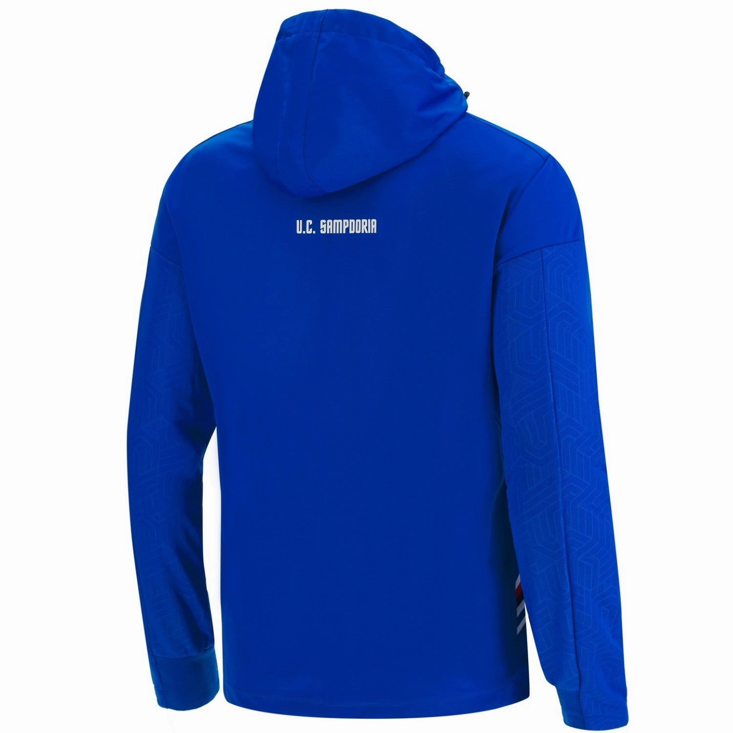 UC Sampdoria soccer presentation pre-match jacket 2022/23 - Macron Amateur athlete clothing